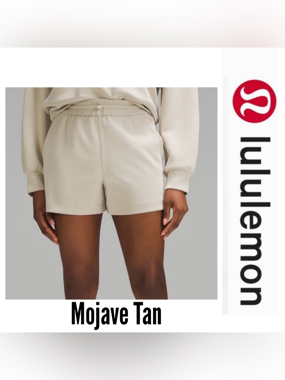 NWOT | Softstreme HR Short 4" | Mojave Tan | Size 10